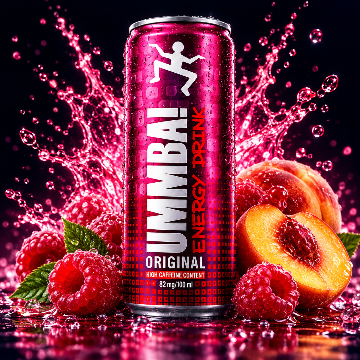 UMMBA! Malina – brzoskwinia